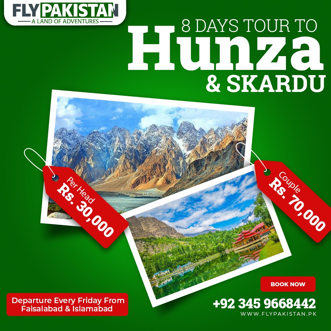 Book Deal 8 Days Tour To Hunza And Skardu September 2024